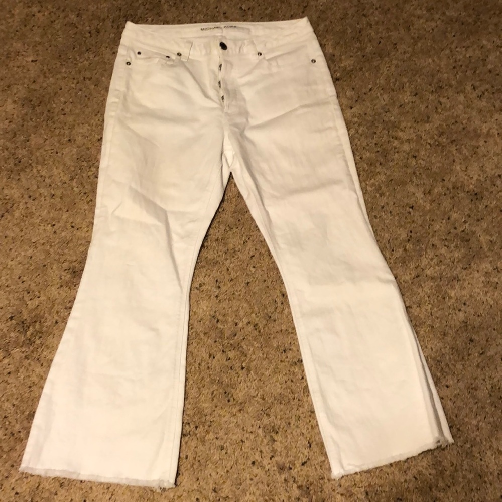 White Michael Kors jeans, size 8